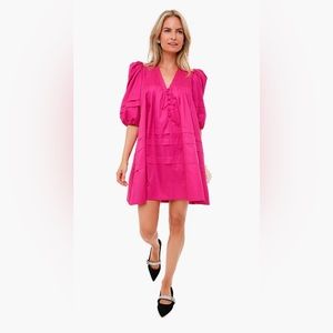 Hunter Bell Jenkins Dress Hot Pink